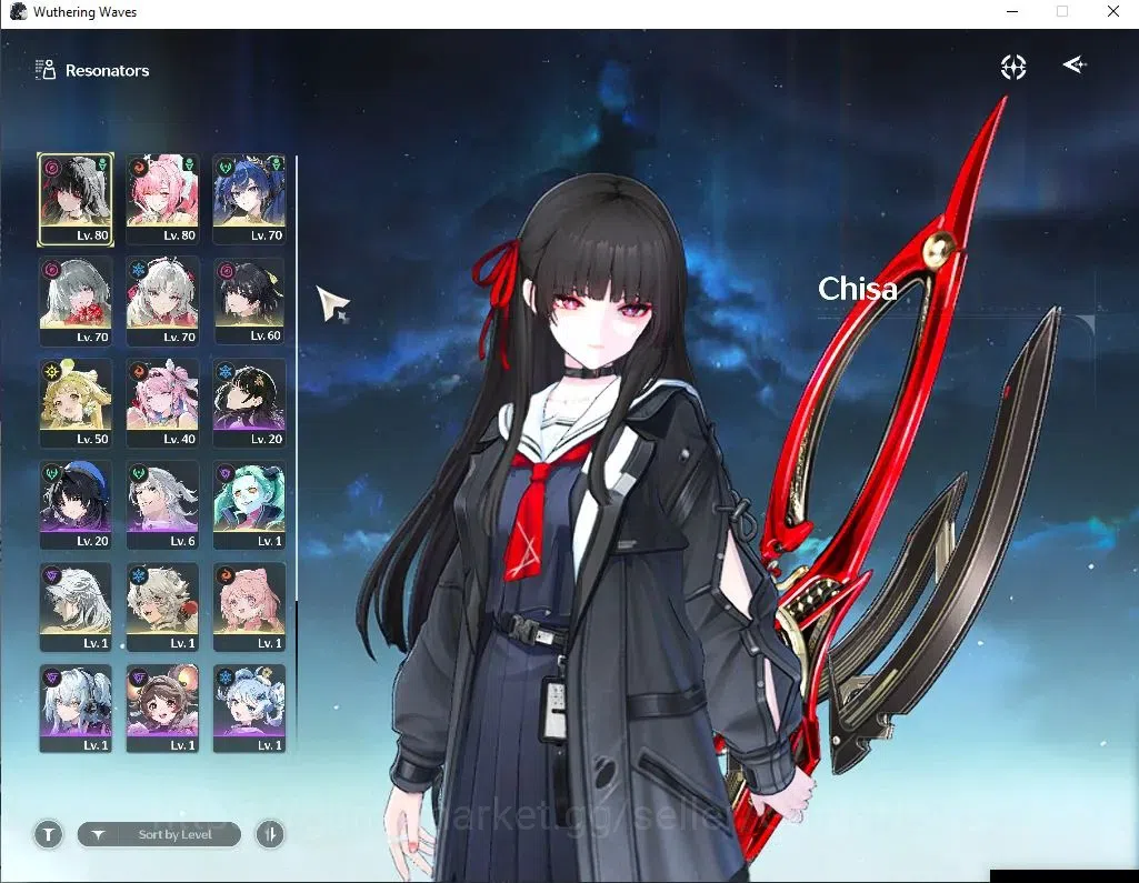 Wuthering Waves Accounts SEA|UL 54|6 Limited|(Aemeath,Chisa)+Sign,Denia,Lun image 2