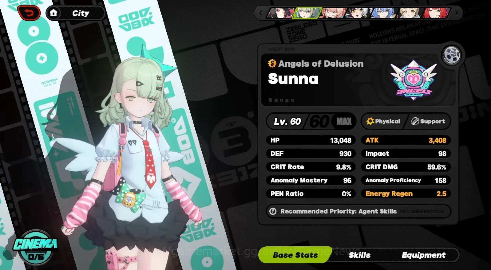 Zenless Zone Zero Accounts [Free GI] Asia ENDGAME 21 Limit 3 VoidHunter (Miya image 15