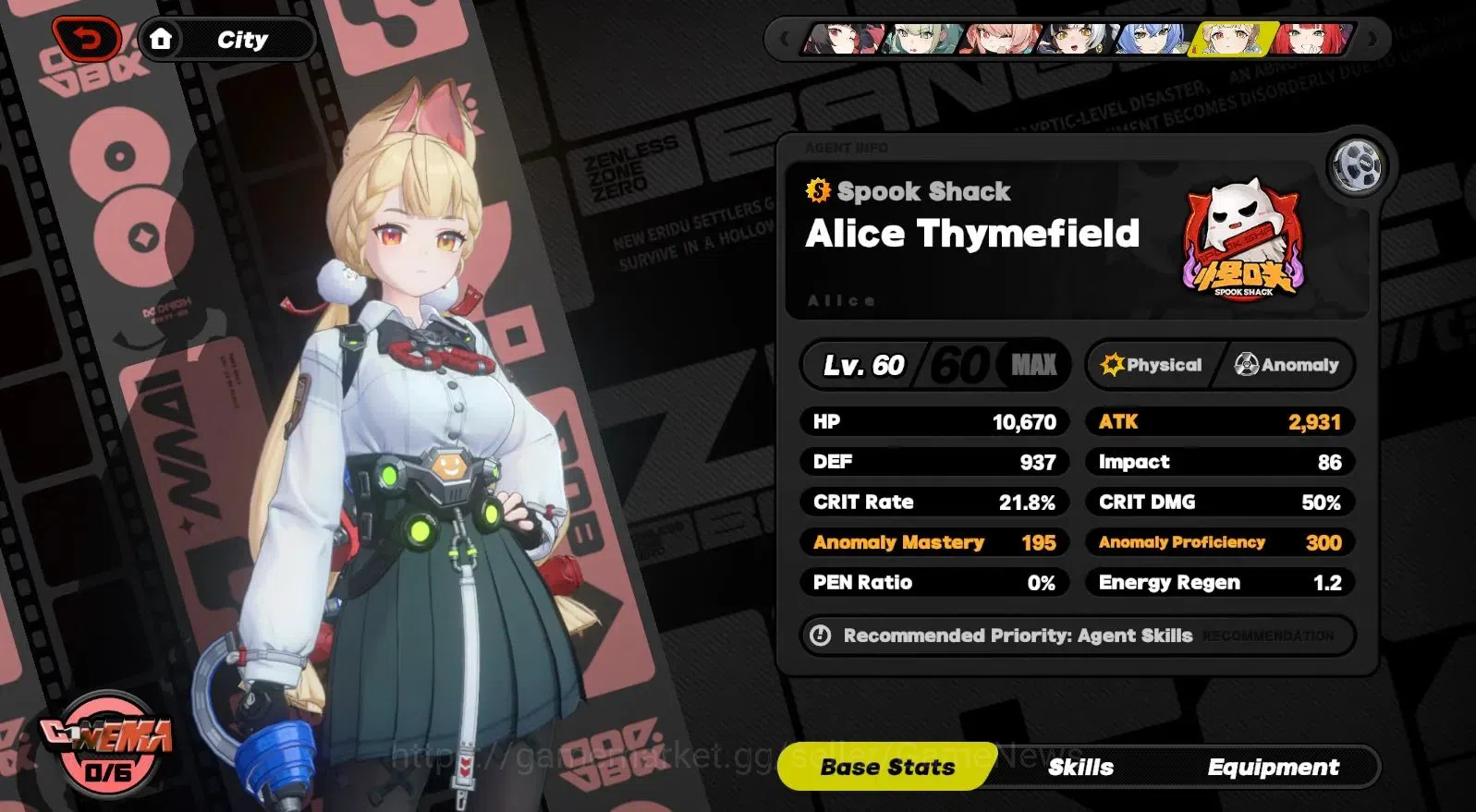 Zenless Zone Zero Accounts [Free GI] Asia ENDGAME 21 Limit 3 VoidHunter (Miya image 19
