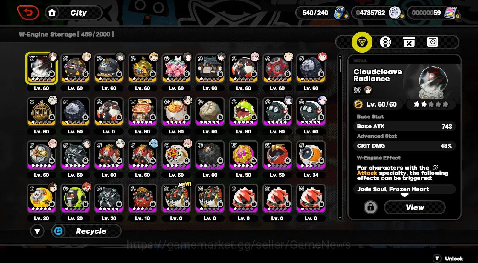 Zenless Zone Zero Accounts [Free GI] Asia ENDGAME 21 Limit 3 VoidHunter (Miya image 3