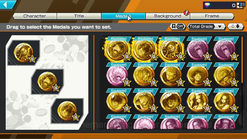 One Piece Bounty Rush Accounts Starter Global|5 EX 1MAX|T5E ST.Jaygarcia,RO Roronoa Zoro,TFE Marsahall D.Teach,Blackbeard 3