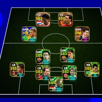 eFootball Accounts Legends & Iconic Players EFOOTBALL 2026 | BIG TIME MESSI OLD,XAVI, NEYMAR JR,CAFU,4 MANAGER BOOSTER
