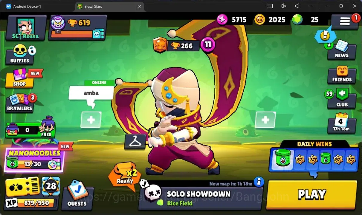 Brawl Stars Accounts Thropy 619|12 Brawler|1 Max HC(Shelly)|3 Mythic(Otis,Tara,Edgar),2 Epic(Edgar,Shelly)|2776 B|ProtectOff 1