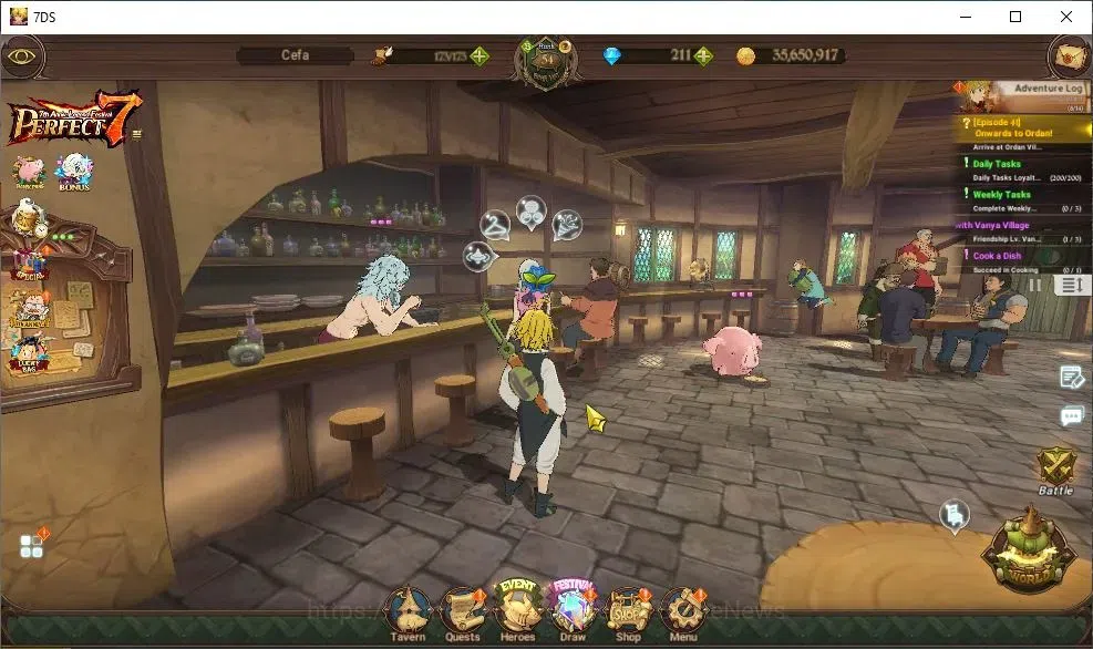 The Seven Deadly Sins: Grand Cross Accounts Global|1,1M CC|211 DM|22 LS|3 LR+6 UR|Nemesis Meli image 1