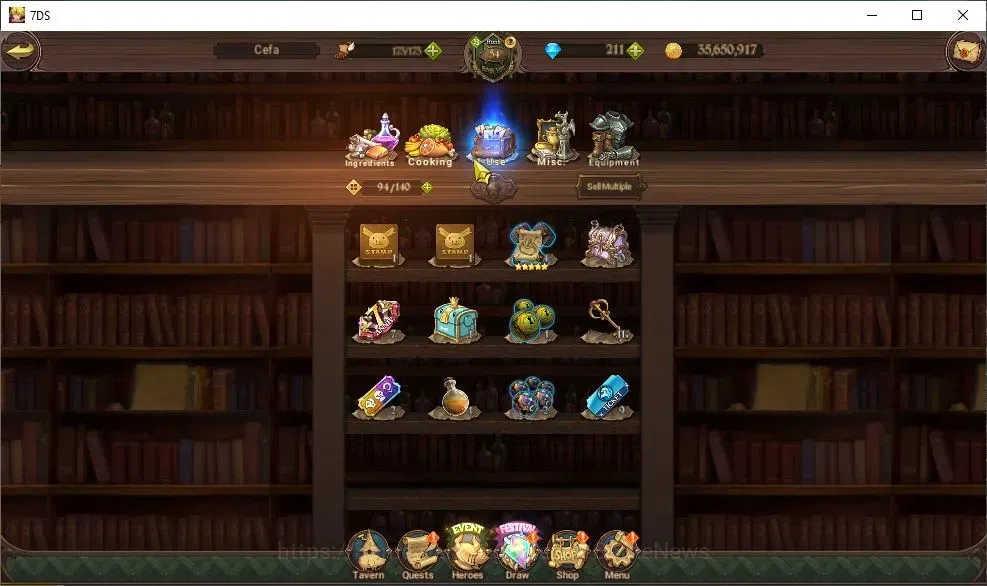 The Seven Deadly Sins: Grand Cross Accounts Global|1,1M CC|211 DM|22 LS|3 LR+6 UR|Nemesis Meli image 15