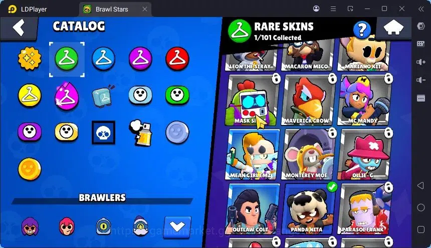 Brawl Stars Accounts Trophy 608 |12 Brawler|3 Power 7
