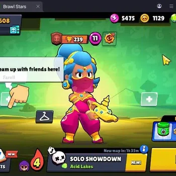 Brawl Stars Accounts Trophy 608 |12 Brawler|3 Power