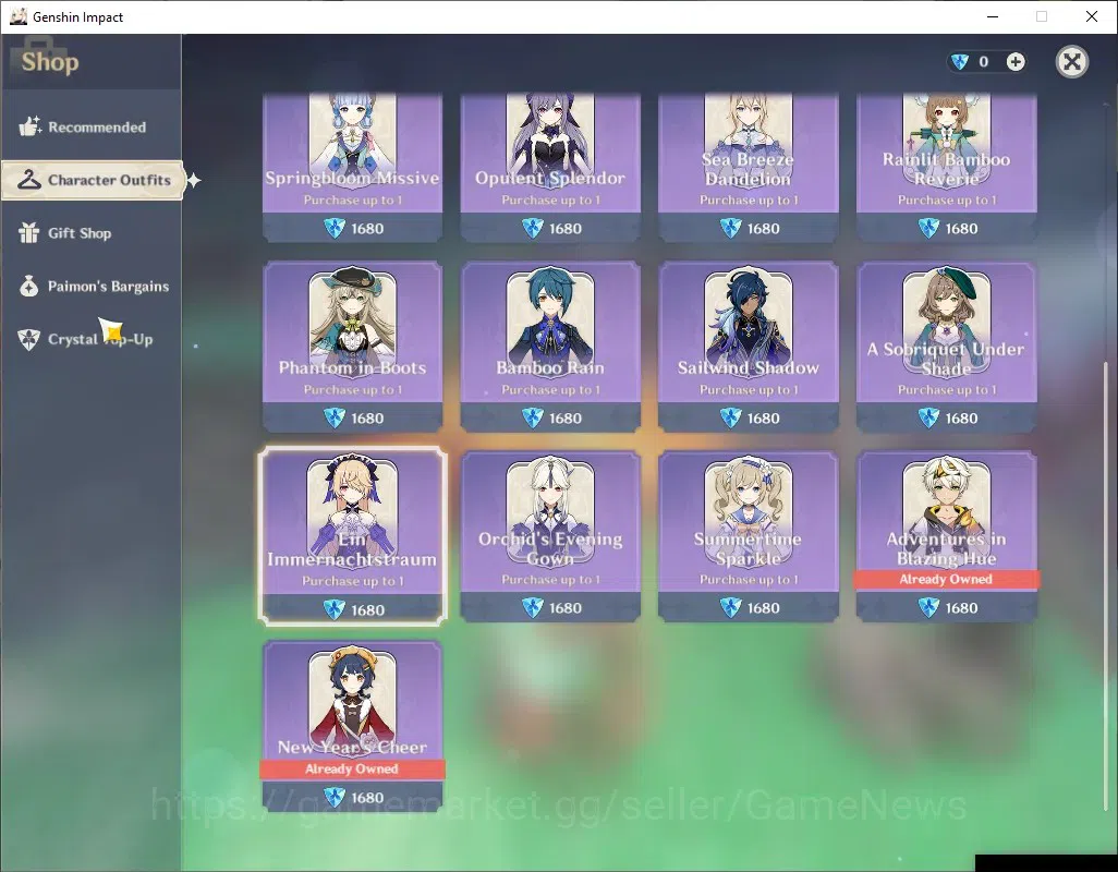 Genshin Impact Accounts Asia|AR 57|8 Limited + 4 (*5 Weapon)|PremTeam Arle image 12