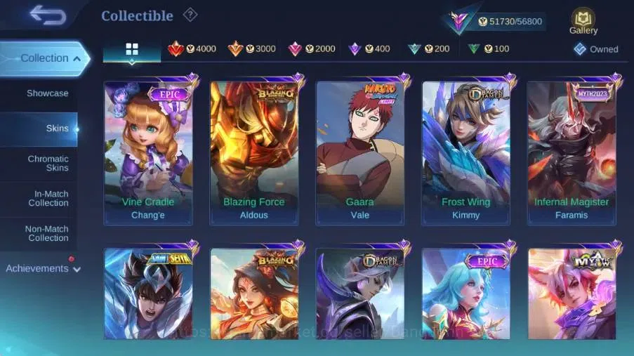 Mobile Legends: Bang Bang Accounts Global|Skin 260|Renowned|Collector Natalia,PACE Fa image 10