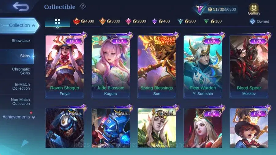 Mobile Legends: Bang Bang Accounts Global|Skin 260|Renowned|Collector Natalia,PACE Fa image 7