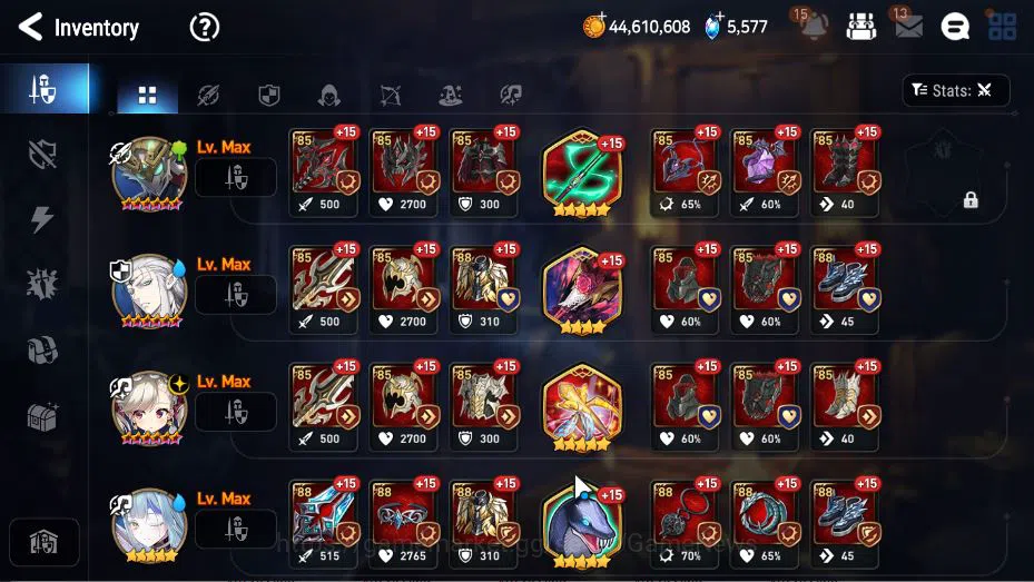 Epic Seven Accounts GLOBAL Unverif|New Era|4 ML(BM Haste,TEKayron,LCer image 10