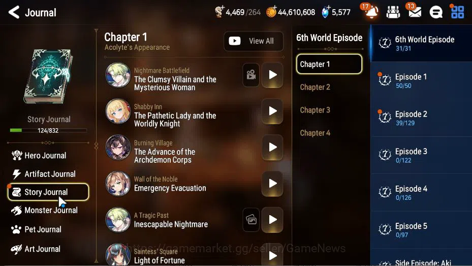 Epic Seven Accounts GLOBAL Unverif|New Era|4 ML(BM Haste,TEKayron,LCer image 20