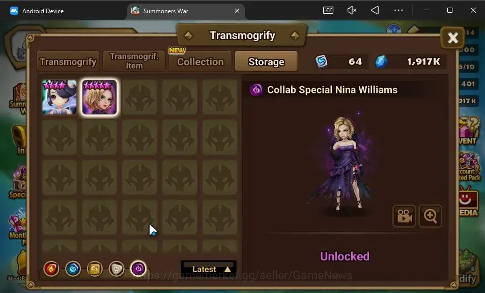 Summoners War: Sky Arena Accounts ASIA Lv82|2 LD[Grogen,Dyeus]|43 Total NB5[Angela,S image 14