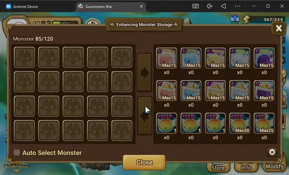 Summoners War: Sky Arena Accounts ASIA Lv82|2 LD[Grogen,Dyeus]|43 Total NB5[Angela,S image 15