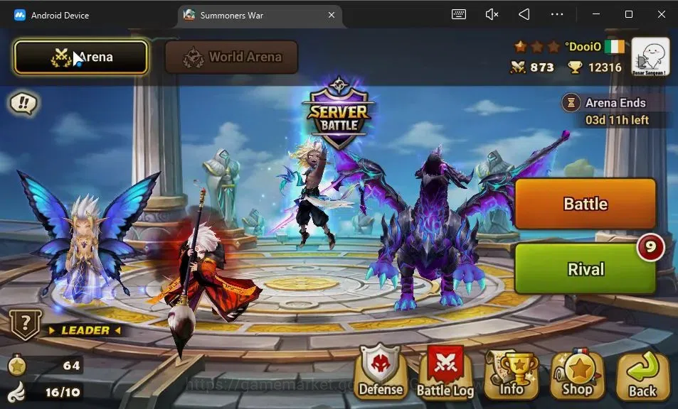Summoners War: Sky Arena Accounts ASIA Lv82|2 LD[Grogen,Dyeus]|43 Total NB5[Angela,S image 9