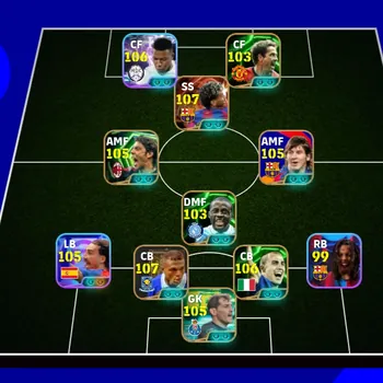 eFootball Accounts Legends & Iconic Players EFOOTBALL COLLECTIVE 3232+ | BIGTIME L YAMAL,MBAPPE BEST CARD,YAYA TOURE,M