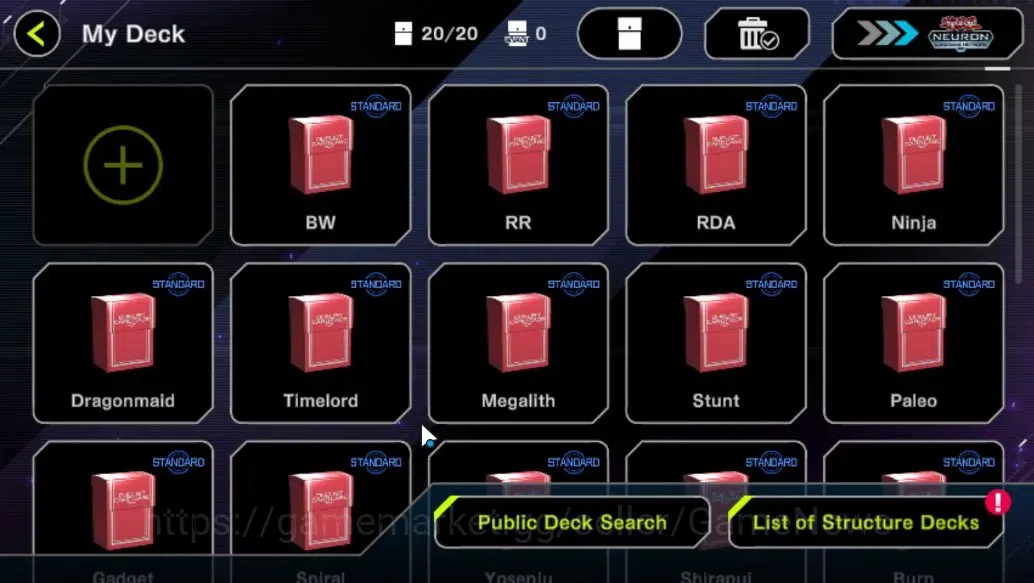 Yu-Gi-Oh! Master Duel Accounts Mid-Level Android|Lv 18 | 20 Deck |VSK9, Yummys, Elfnote, Kewl, Dracotail Maid 2