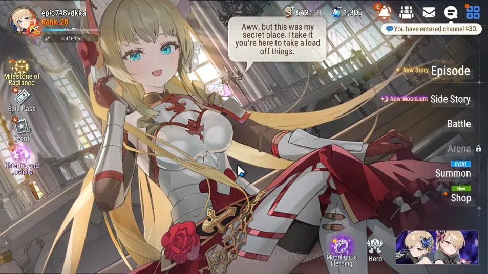 Epic Seven Accounts GLOBAL Unverif|New Era|2 ML(Rhianna&Luciella,TE Ka image 1