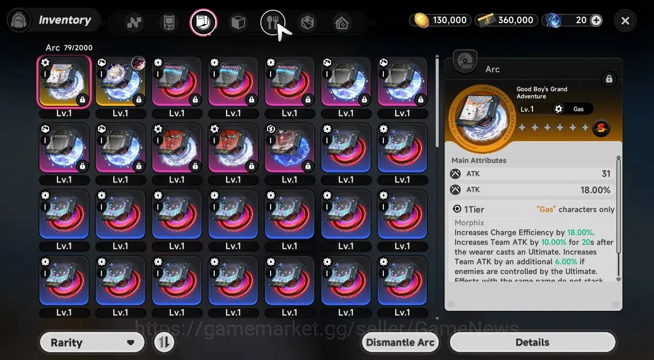 Neverness to Everness Accounts Global NA |HL 3| 3 SSR [Hotori,Baicang,Jiuyuan] +1 S-Class Char Box |5 SR|2 S Arc|Orchid 10