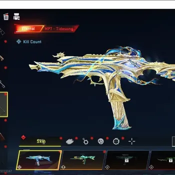 Blood Strike Accounts Collab Skin ASIA|ETERNAL MP7 Tidesong Lv4|Meele Ultra Sword Voidedge|Collab Bleach M82 Tensa,TokRev