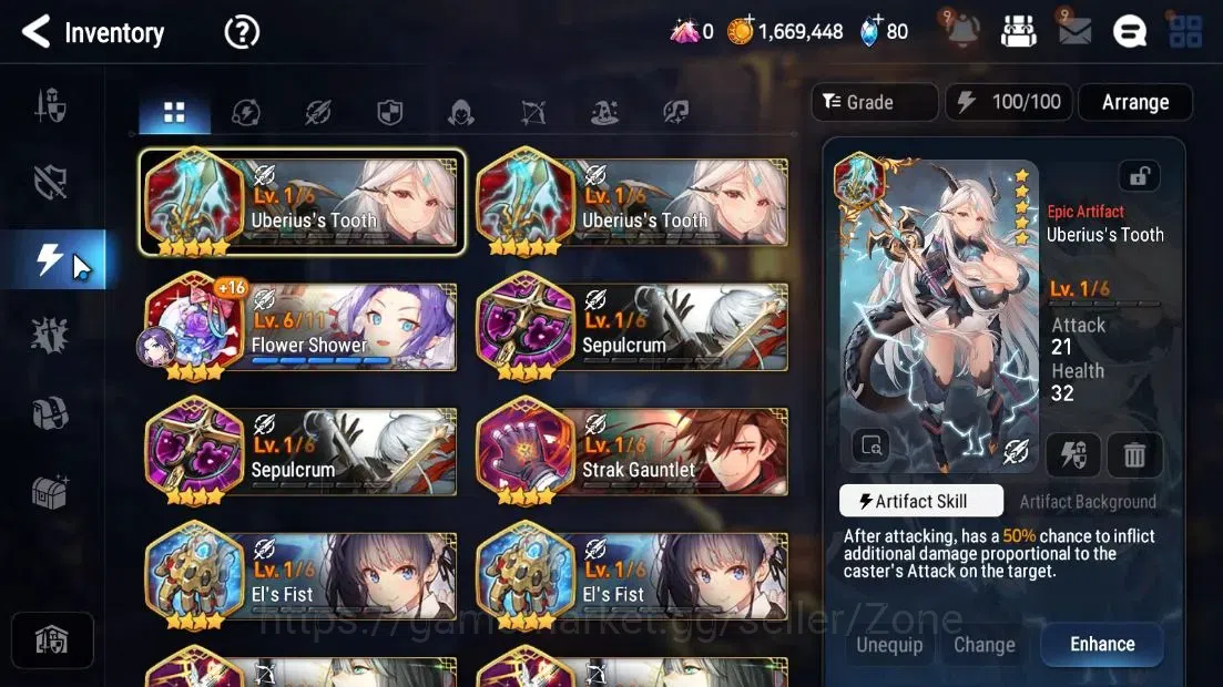 Epic Seven Accounts Limited Hero GLOBAL Unverif|New Era|4 ML(SN Yulha,Belian,MA Ken,Solitaria otS)+Setsuka|Abyss F16|PoH 11
