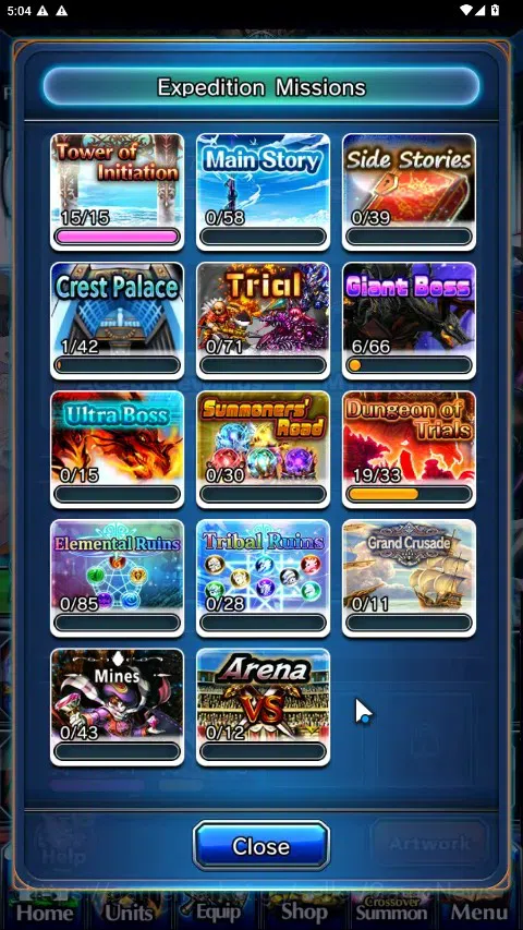 Grand Summoners Accounts Global|Rank 63|1 SpArt|28 Ascend 9 TW|(Saitama,Sai image 9