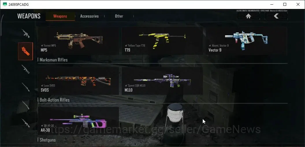 Arena Breakout Accounts MOBILE|Lv30|SV 13,2M|CV 10,5M|Wire Set|WP AR-57,GM image 6