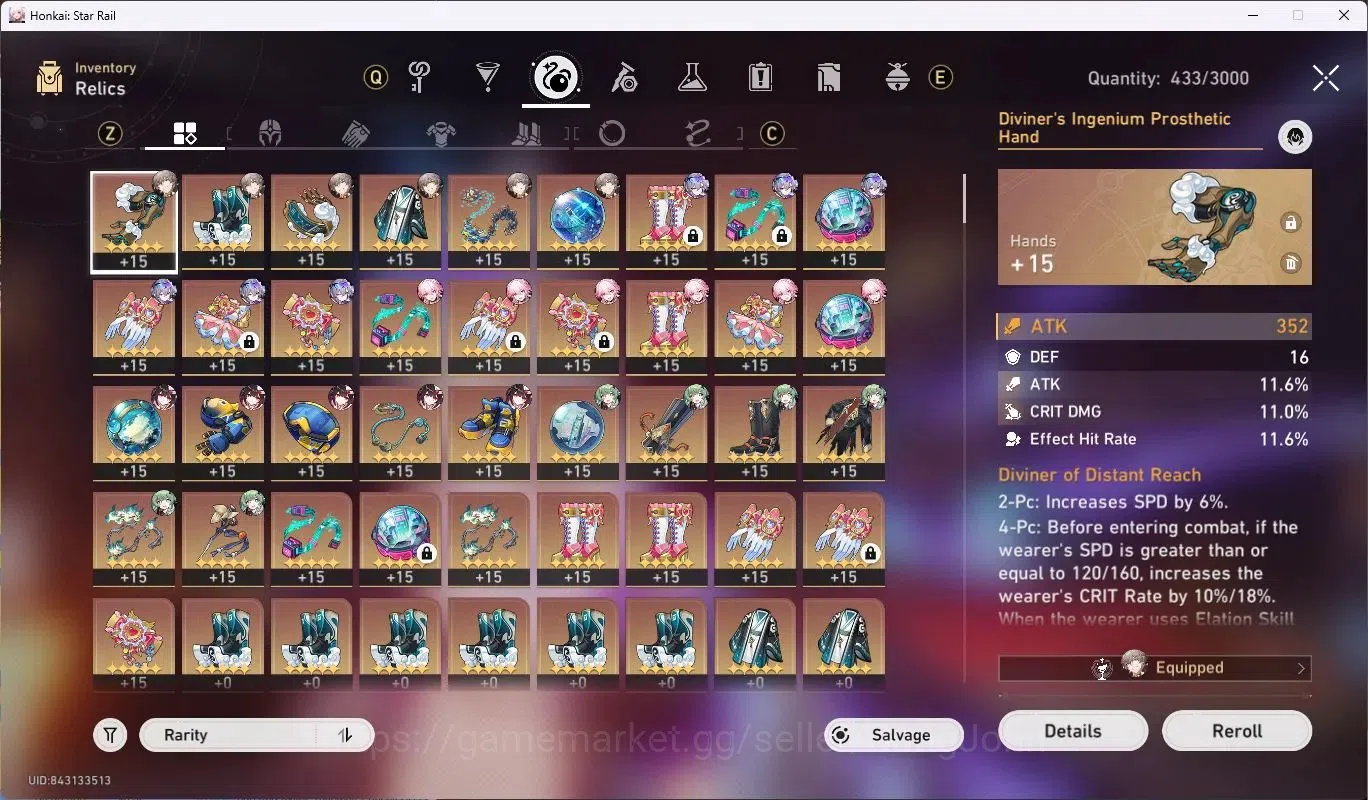 Honkai Star Rail Accounts ASIA|TL 64|4 Limited [SilverWolf,Evanescia]+Sign,  image 10