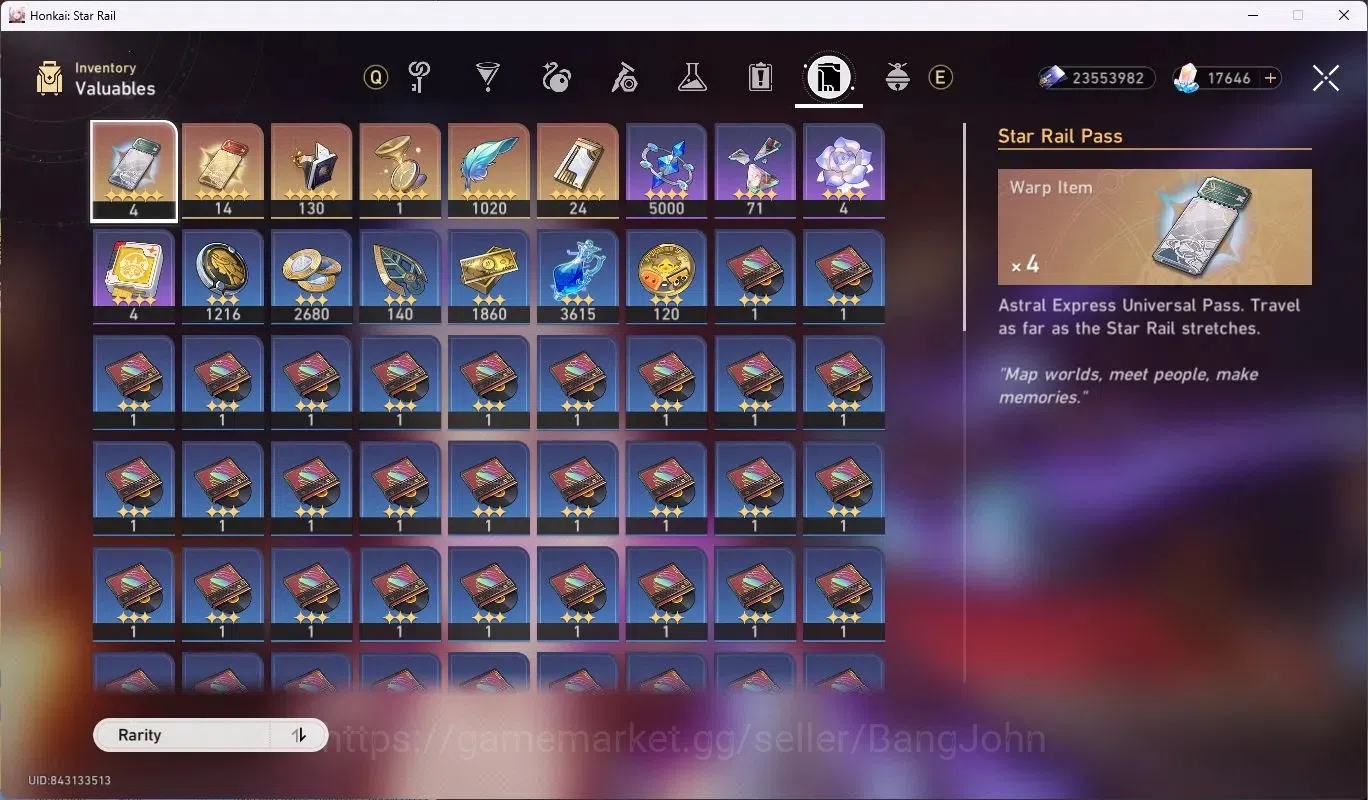 Honkai Star Rail Accounts ASIA|TL 64|4 Limited [SilverWolf,Evanescia]+Sign,  image 14
