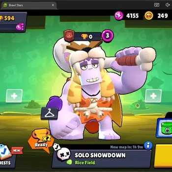 Brawl Stars Accounts Trophy 594|13 Brawler|1 Max HC(Shelly)|1 Mythic(Otis),2 Epic(Edgar,Frank),1 SuperRare(Frank)|2913