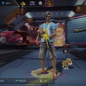 Free Fire Accounts akun epep polos sg golden , vault mayan lah sama senjata,tinggal pakek main