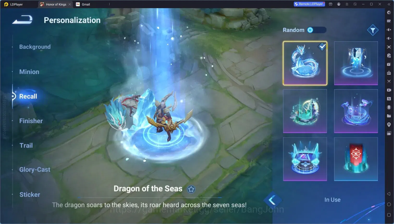 Honor of Kings Accounts Global | 87H 73S | MYTHIC Lu Bu, LNY Guan Yu, Lege image 3