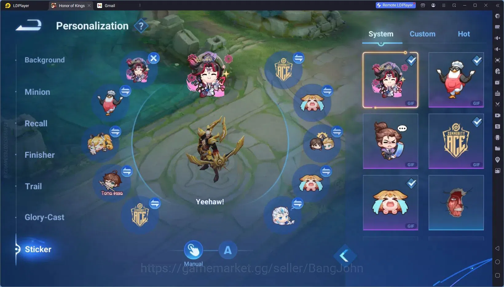 Honor of Kings Accounts Global | 87H 73S | MYTHIC Lu Bu, LNY Guan Yu, Lege image 7