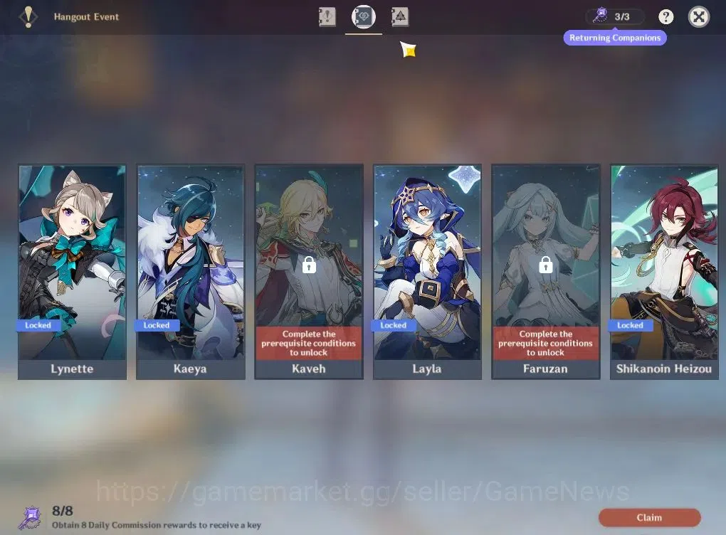 Genshin Impact Accounts ASIA|AR56|7Limited+3(*5WEP)|ArleccC1+sign,FurinaC2 image 14