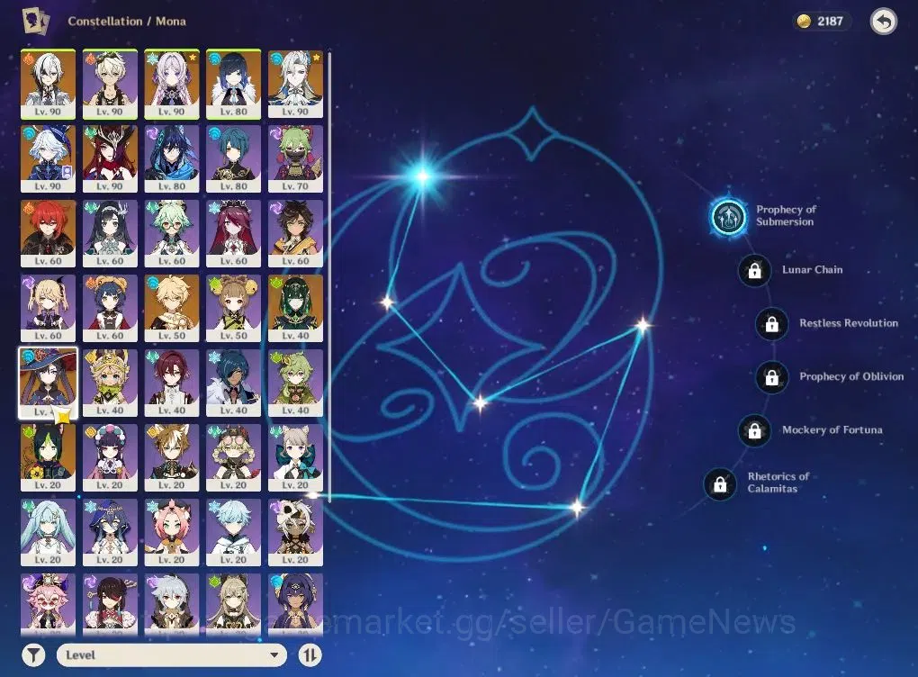 Genshin Impact Accounts ASIA|AR56|7Limited+3(*5WEP)|ArleccC1+sign,FurinaC2 image 5