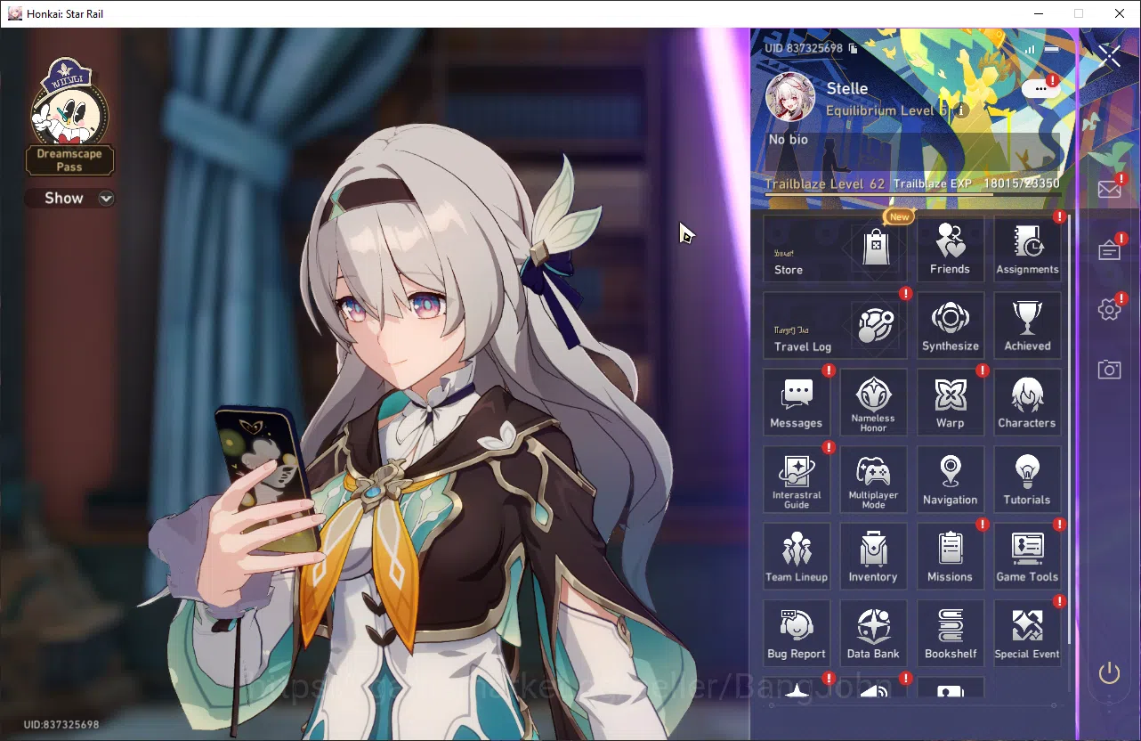 Honkai Star Rail Accounts ASIA TL 62 | 11 Limited | Firefly E1+Sig | Yao Gua image 1