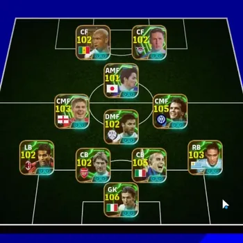 eFootball Accounts Legends & Iconic Players Android|27 Epic Gianluigi Buffon,Fabio Cannavaro,Lothar Matthaus,Martin