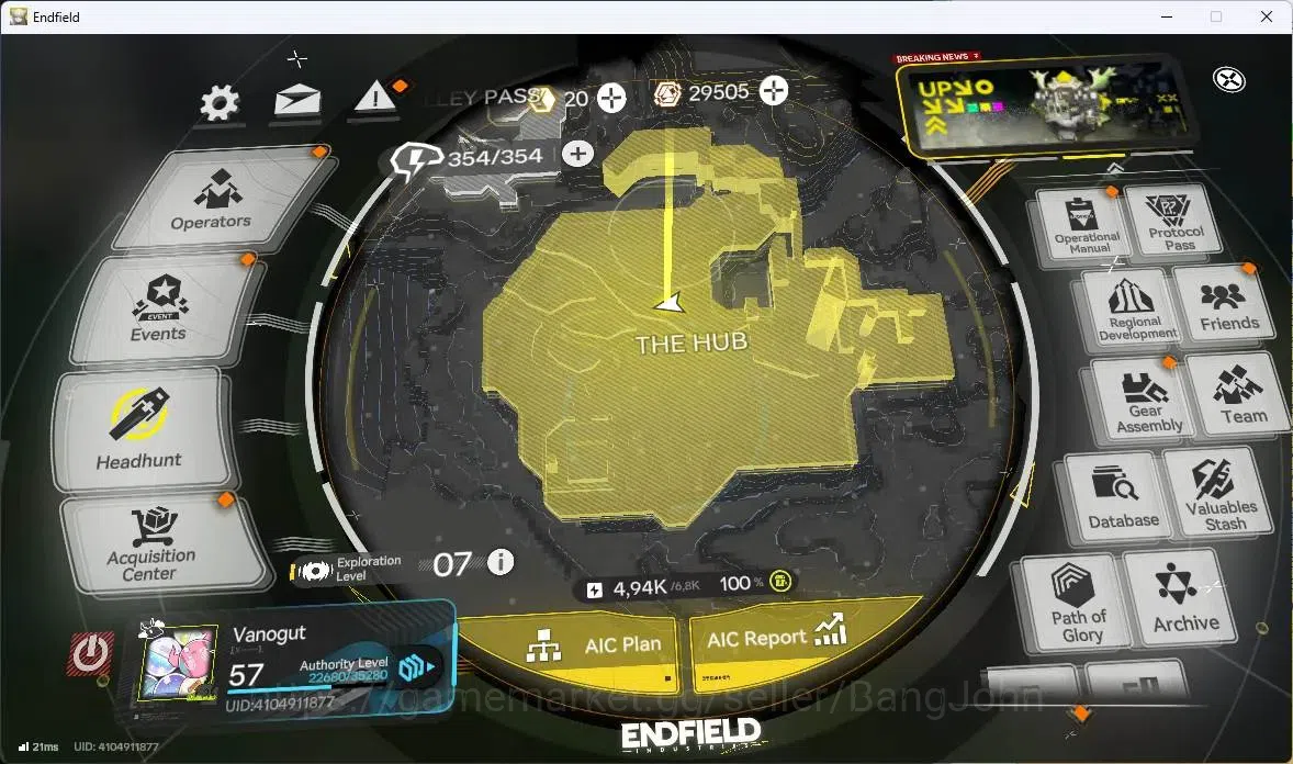 Arknights: Endfield Accounts Asia | Lv 57|Oro 29,5k+Ars780|9 SSR (3 Limit)+12 ( image 2
