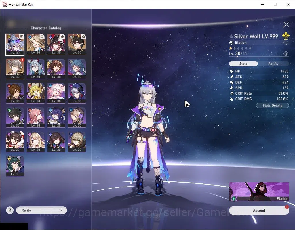 Honkai Star Rail Accounts ASIA|TL 21|2 Golden Comp|3 Limited| SW 999, Sparkl image 4
