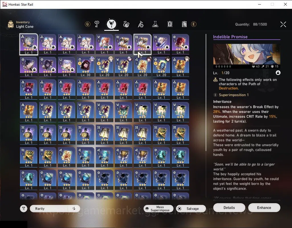 Honkai Star Rail Accounts ASIA|TL 21|2 Golden Comp|3 Limited| SW 999, Sparkl image 5