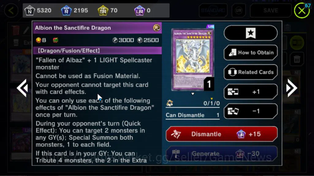 Yu-Gi-Oh! Master Duel Accounts Lv 18 | 20 Deck |Dracotail Maid, Vsk9, Yummy, Radi image 14