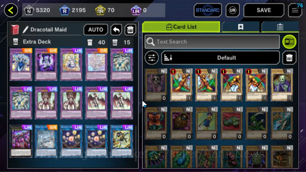 Yu-Gi-Oh! Master Duel Accounts Lv 18 | 20 Deck |Dracotail Maid, Vsk9, Yummy, Radi image 2