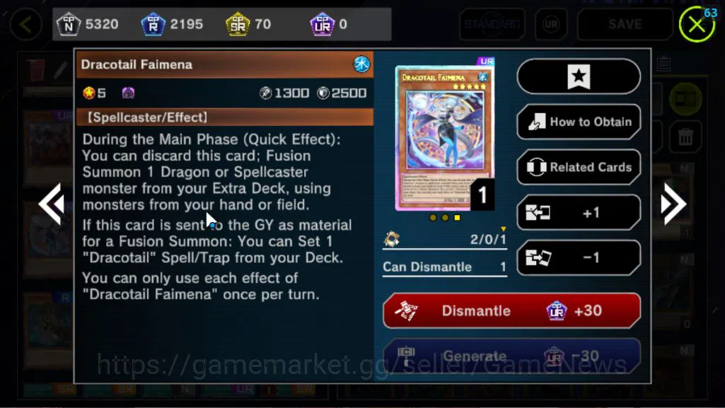 Yu-Gi-Oh! Master Duel Accounts Lv 18 | 20 Deck |Dracotail Maid, Vsk9, Yummy, Radi image 3