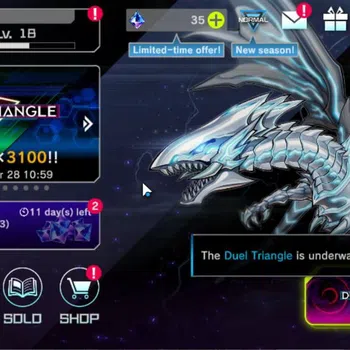 Yu-Gi-Oh! Master Duel Accounts Mid-Level Lv 18 | 20 Deck |Dracotail Maid, Vsk9, Yummy, Radiant