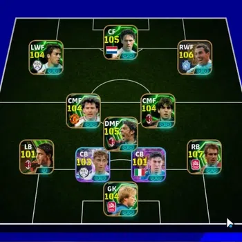 eFootball Accounts Legends & Iconic Players Android|30 Epic Philipp Lahm,Marco van Basten,Carlos Teves,Kaka,Bryan Robson,Rui