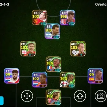 eFootball Accounts Legends & Iconic Players Android|Epic Patrick Viera,Wayne Rooney,Rio Ferdinand,Steven Gerrard,David