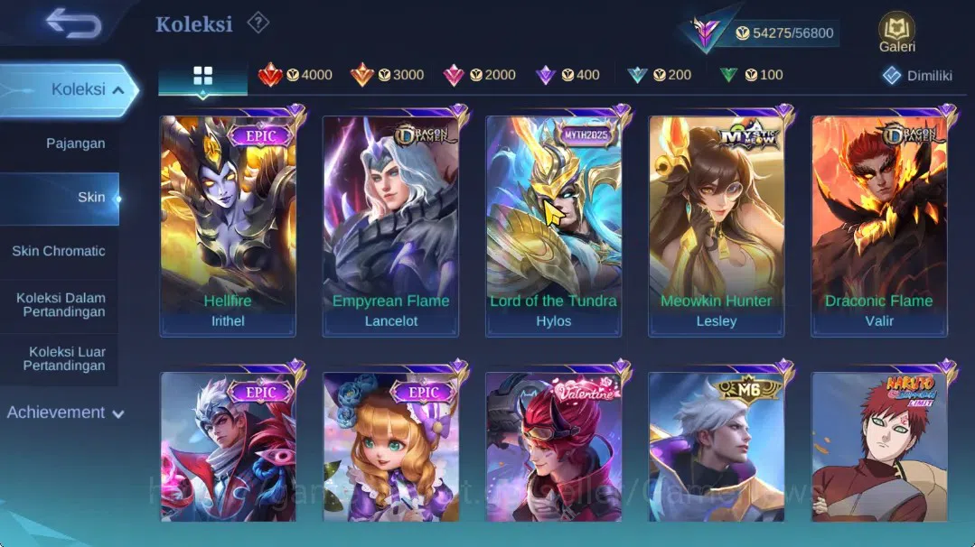 Mobile Legends: Bang Bang Accounts Hero 129|Skin 228|High Immo 101|Prime Claude,Lbox( image 11