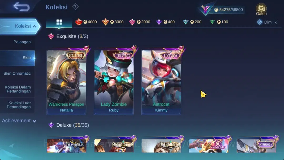 Mobile Legends: Bang Bang Accounts Hero 129|Skin 228|High Immo 101|Prime Claude,Lbox( image 7