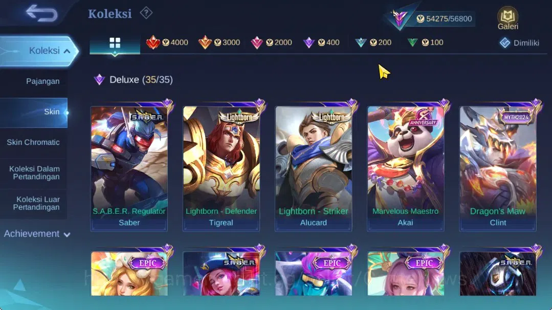 Mobile Legends: Bang Bang Accounts Hero 129|Skin 228|High Immo 101|Prime Claude,Lbox( image 8
