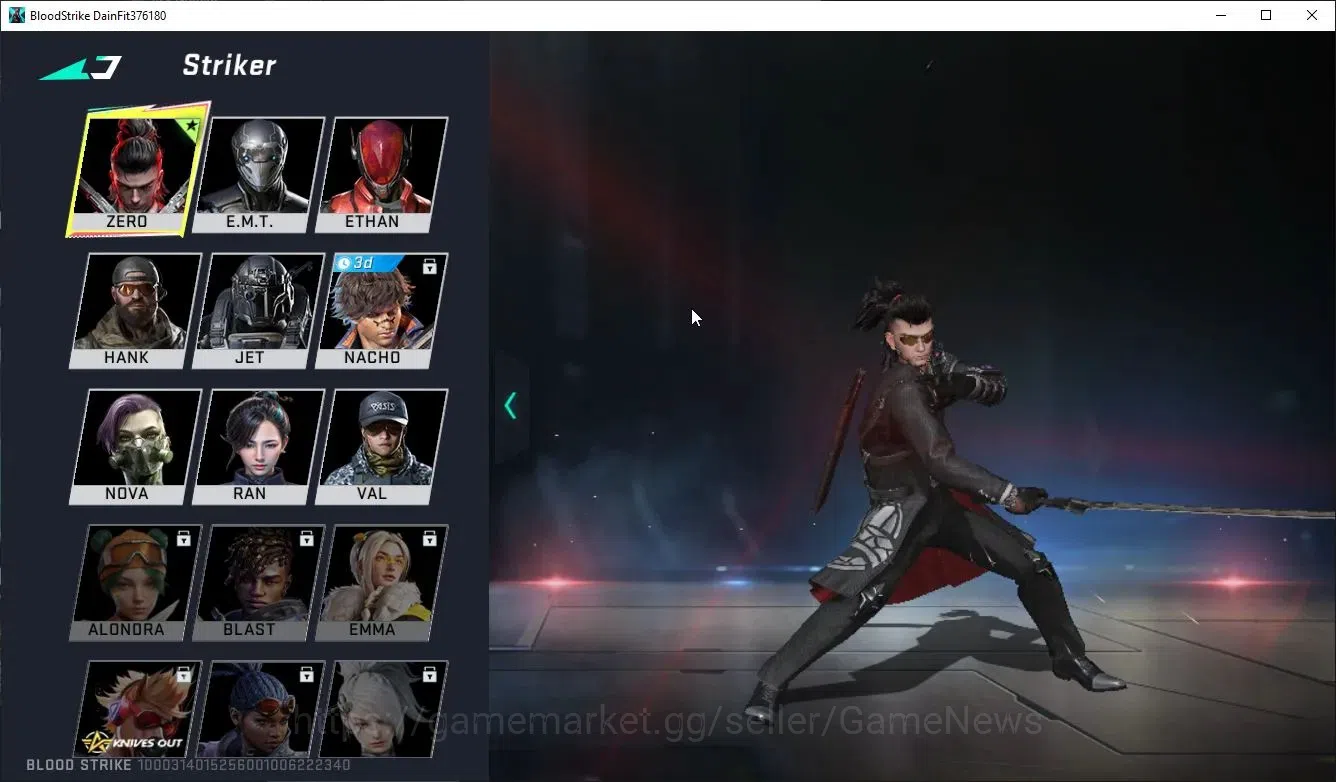 Blood Strike Accounts AMERICA|1 ULTRA Striker ZERO-Agent Zero|2 Legendar image 4